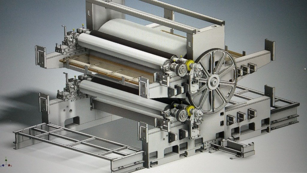 Kağıt Havlu Dört Renk Baskı Ünitesi (A)