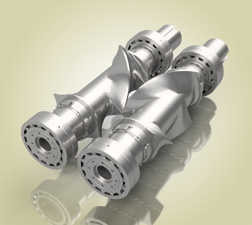 Kauçuk Çiğneme Kanatlı Rotoru